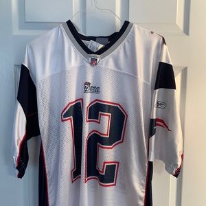 Mens reebok size xl Tom Brady patriots jersey